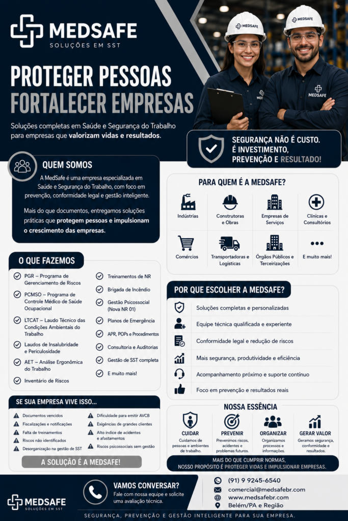 MedSafe SST: Segurança do Trabalho em Belém